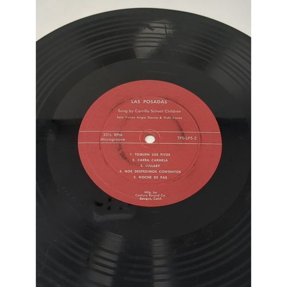 Las Posadas Carrillo Elementary School Tucson Arizona Vinyl 33 RPM Record Music - Picture 8 of 13